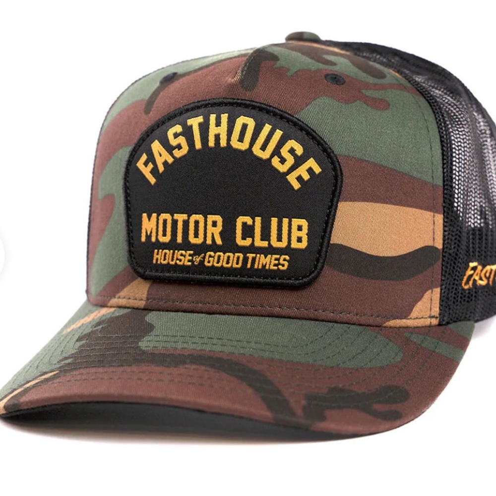 Fasthouse Brigade Camo Trucker Hat